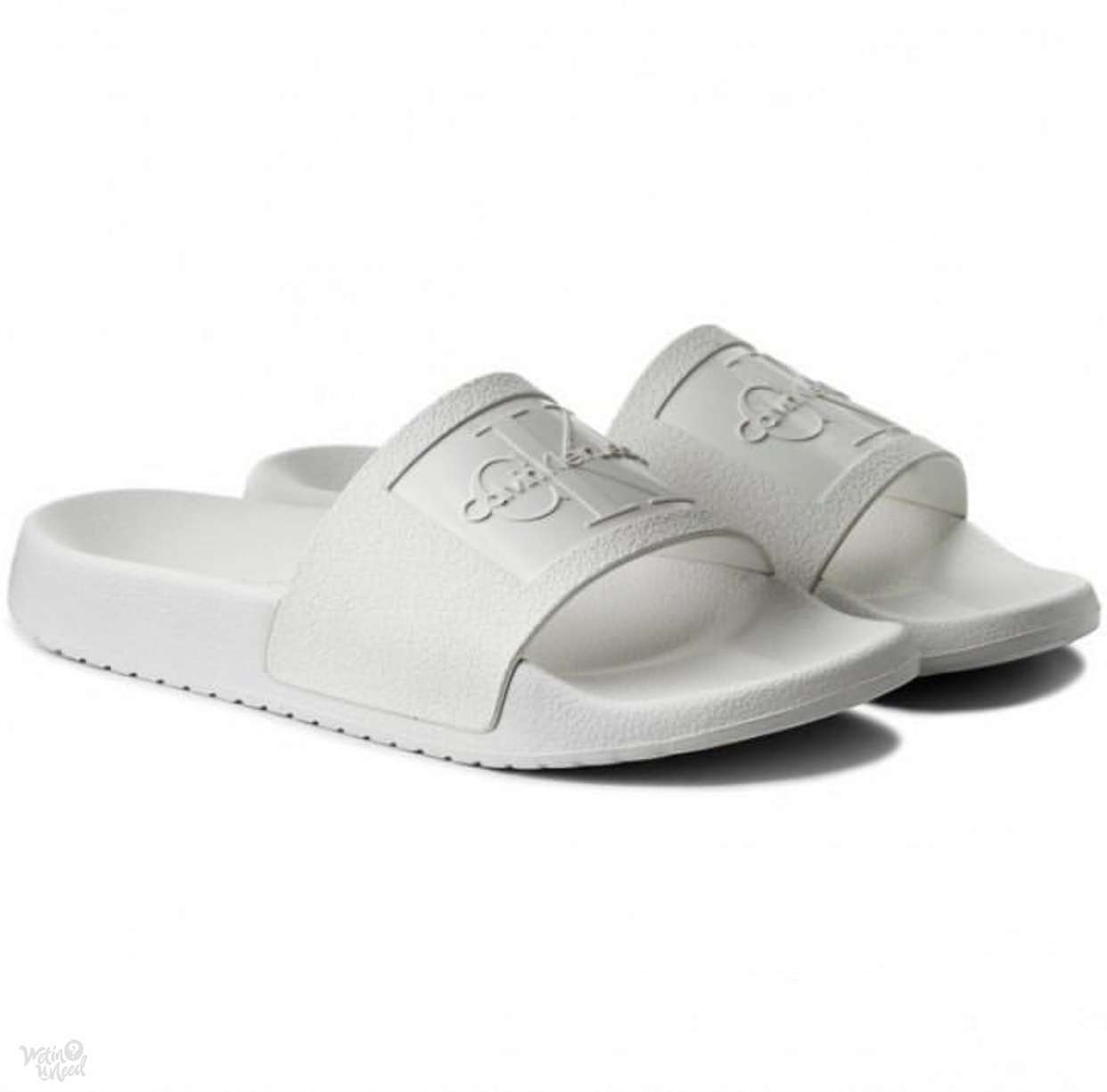 calvin klein clear jelly slides