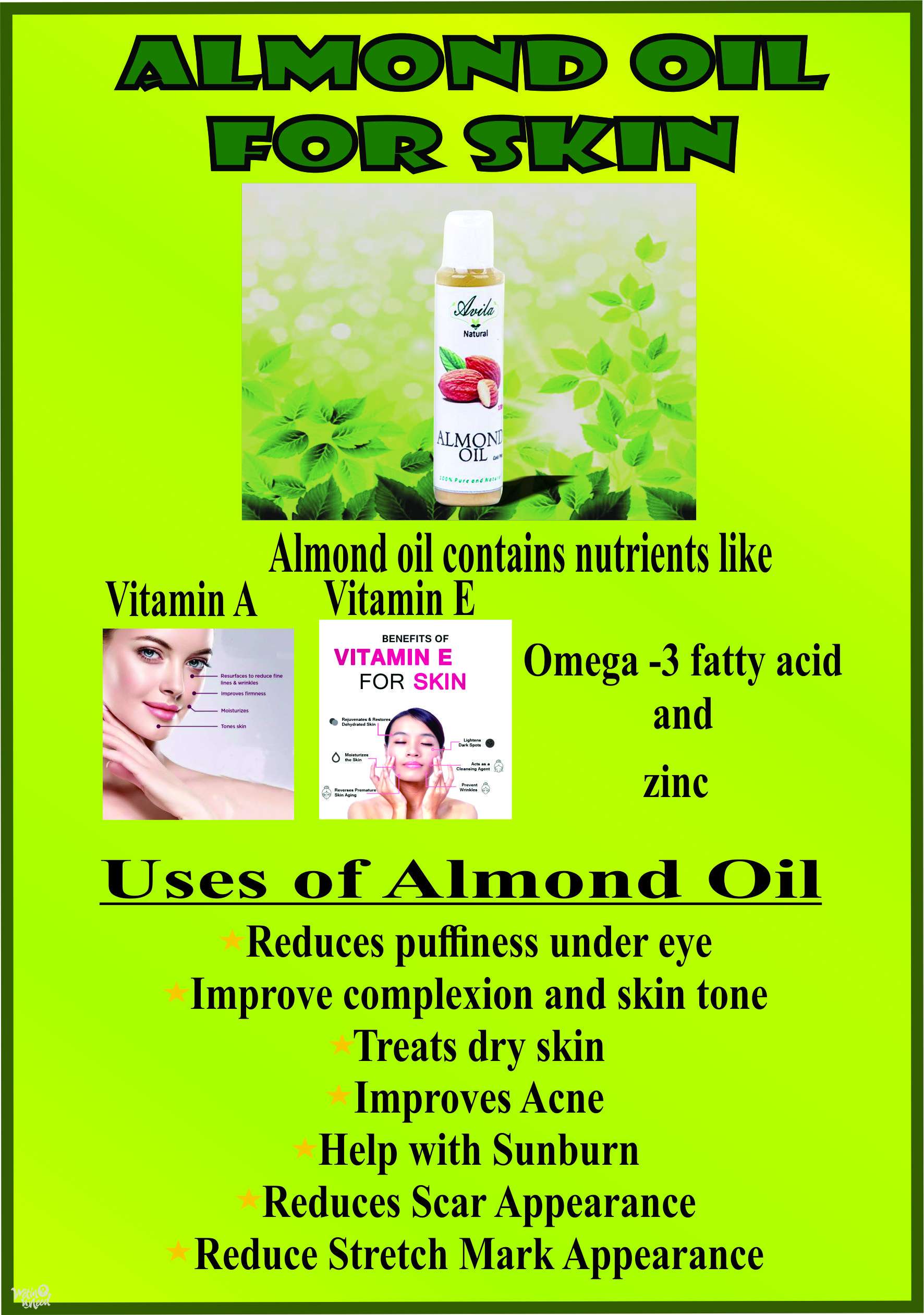 ALMOND OIL TEO Organics Wetinuneed