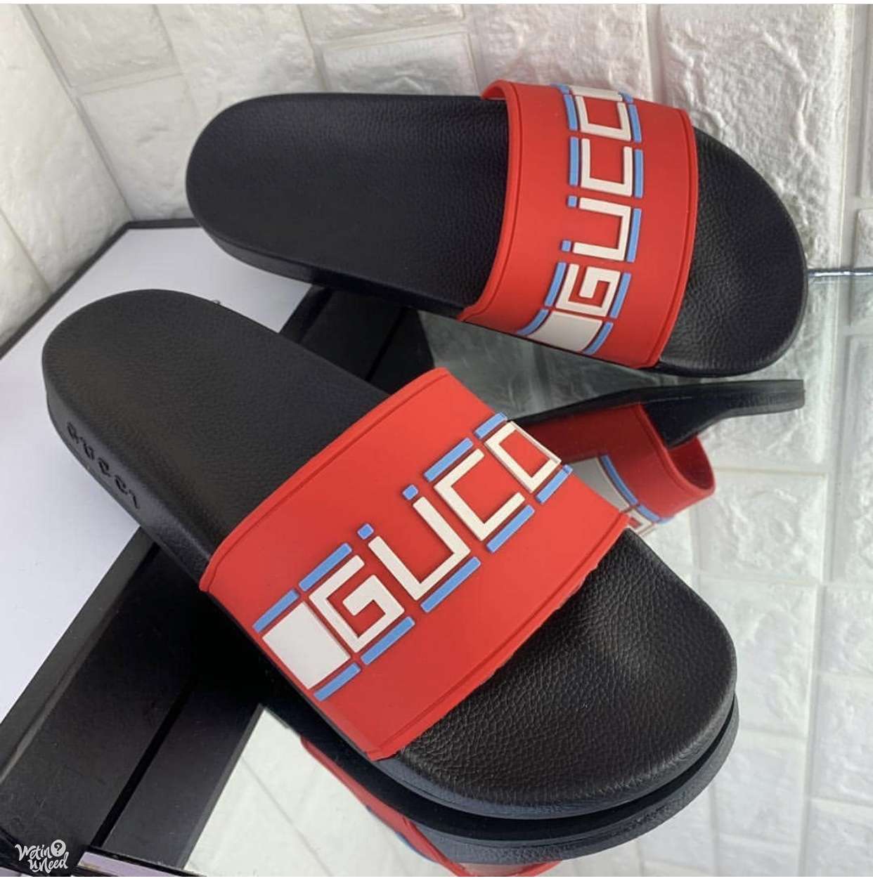 Gucci slides for men no limit wears wetinuneed